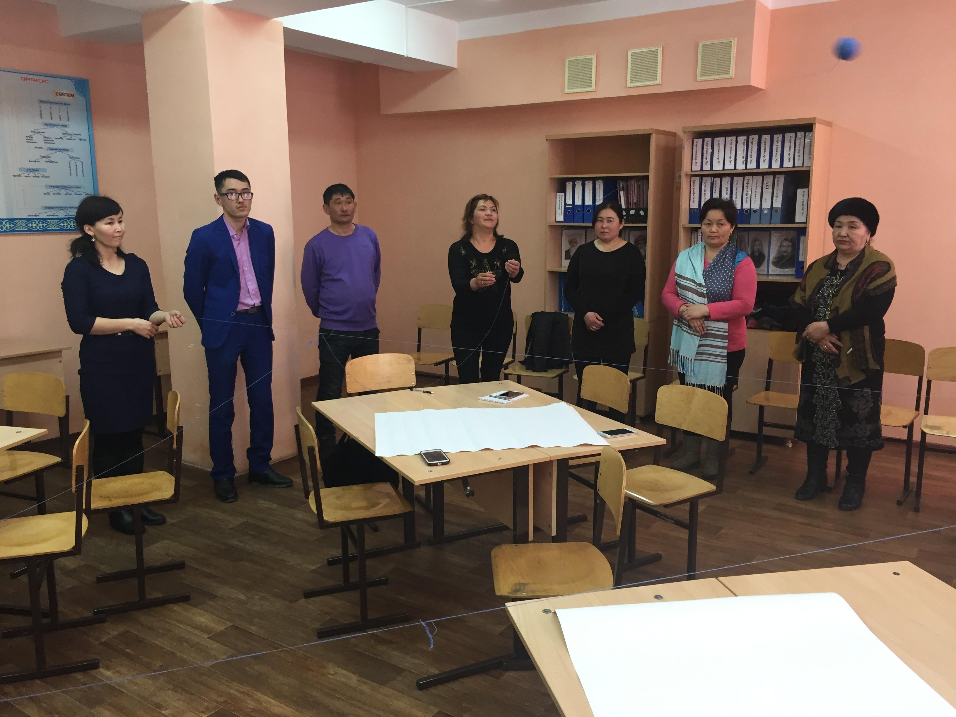 мектеп ата-аналарына ұйымдастырылған тренинг