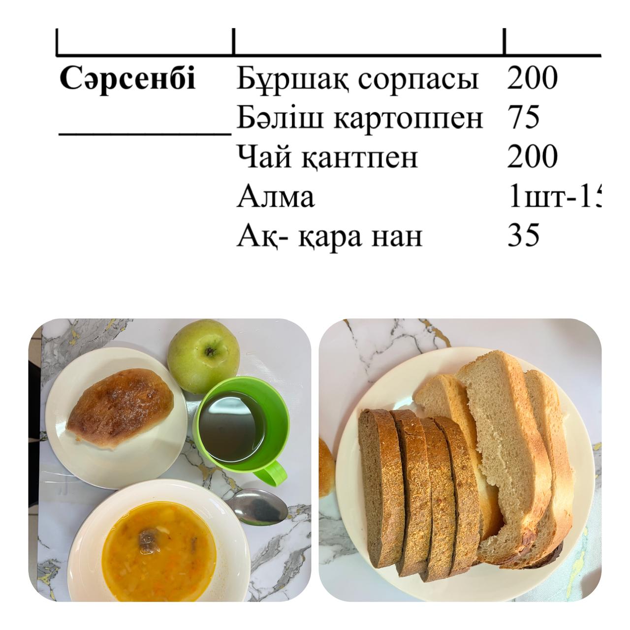 Ас мәзірі