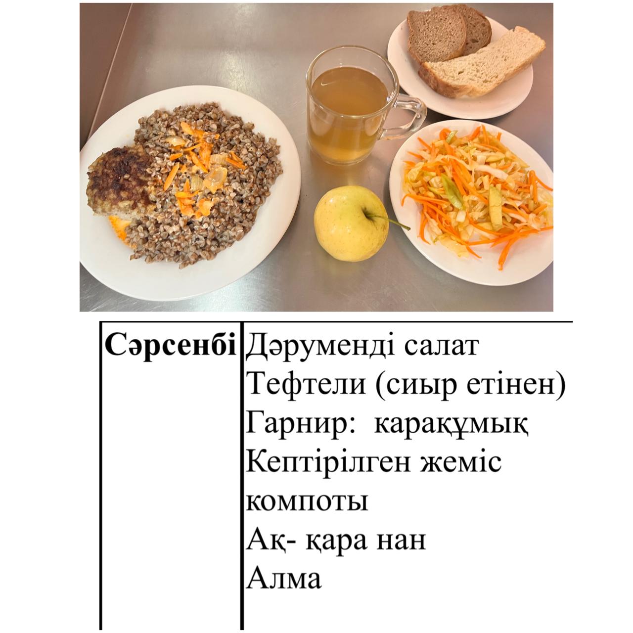 Ас мәзірі