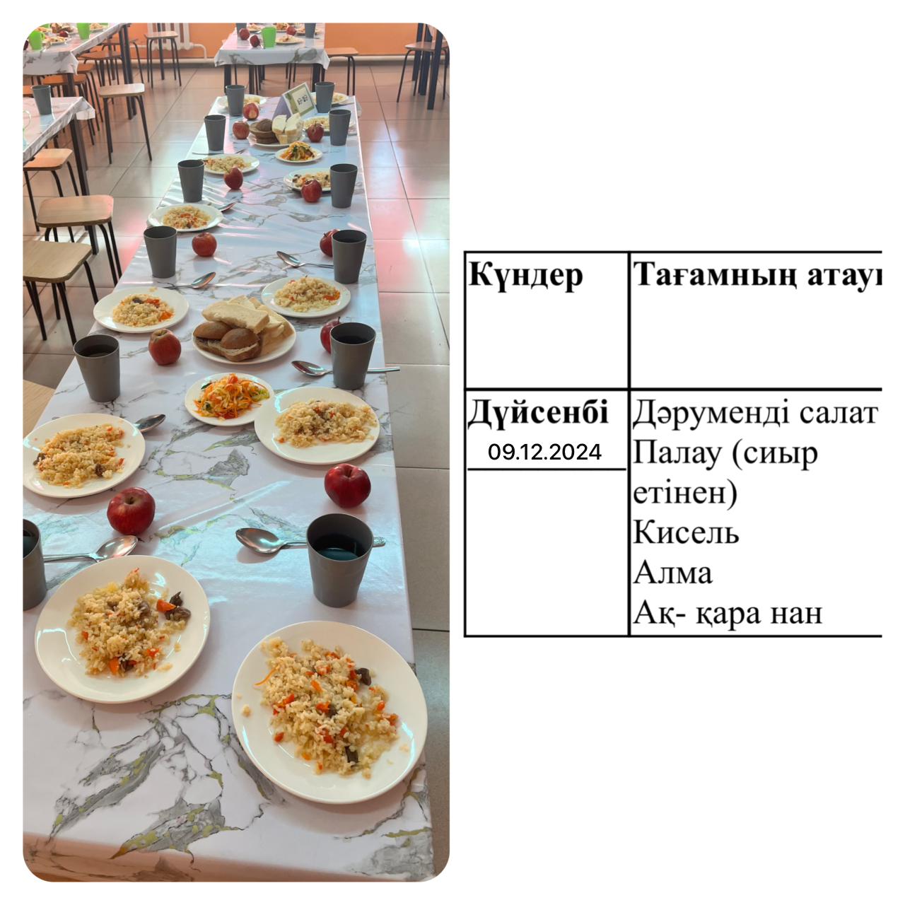 Ас мәзірі