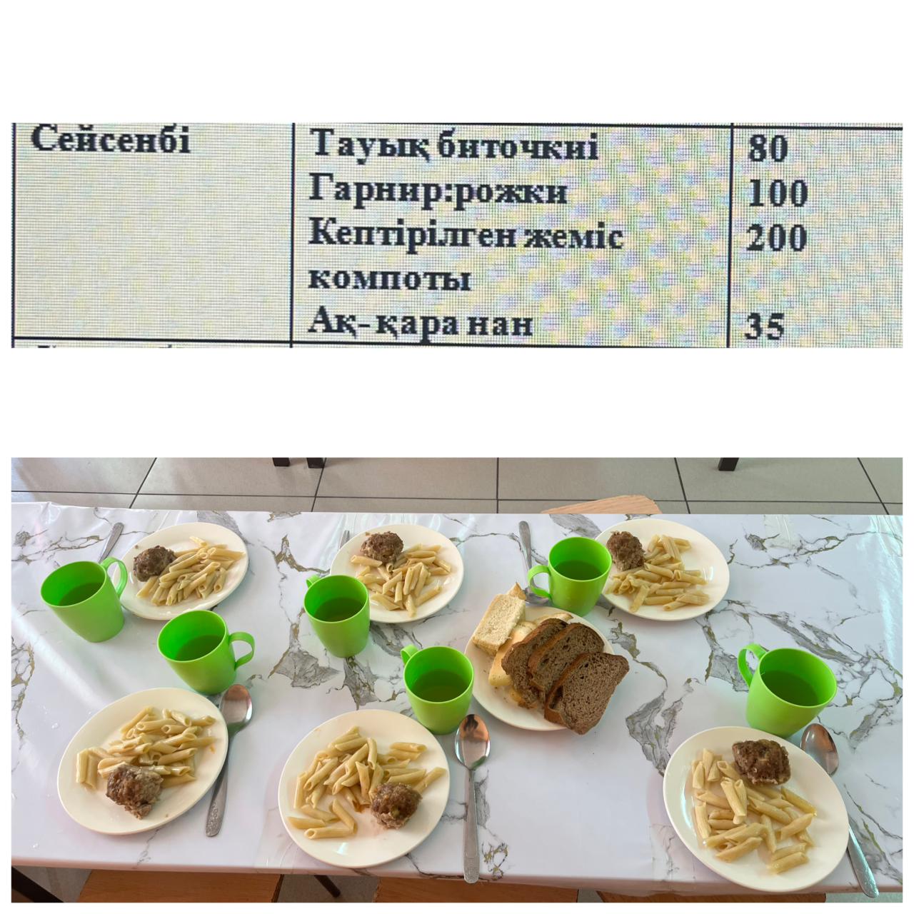 Ас мәзірі