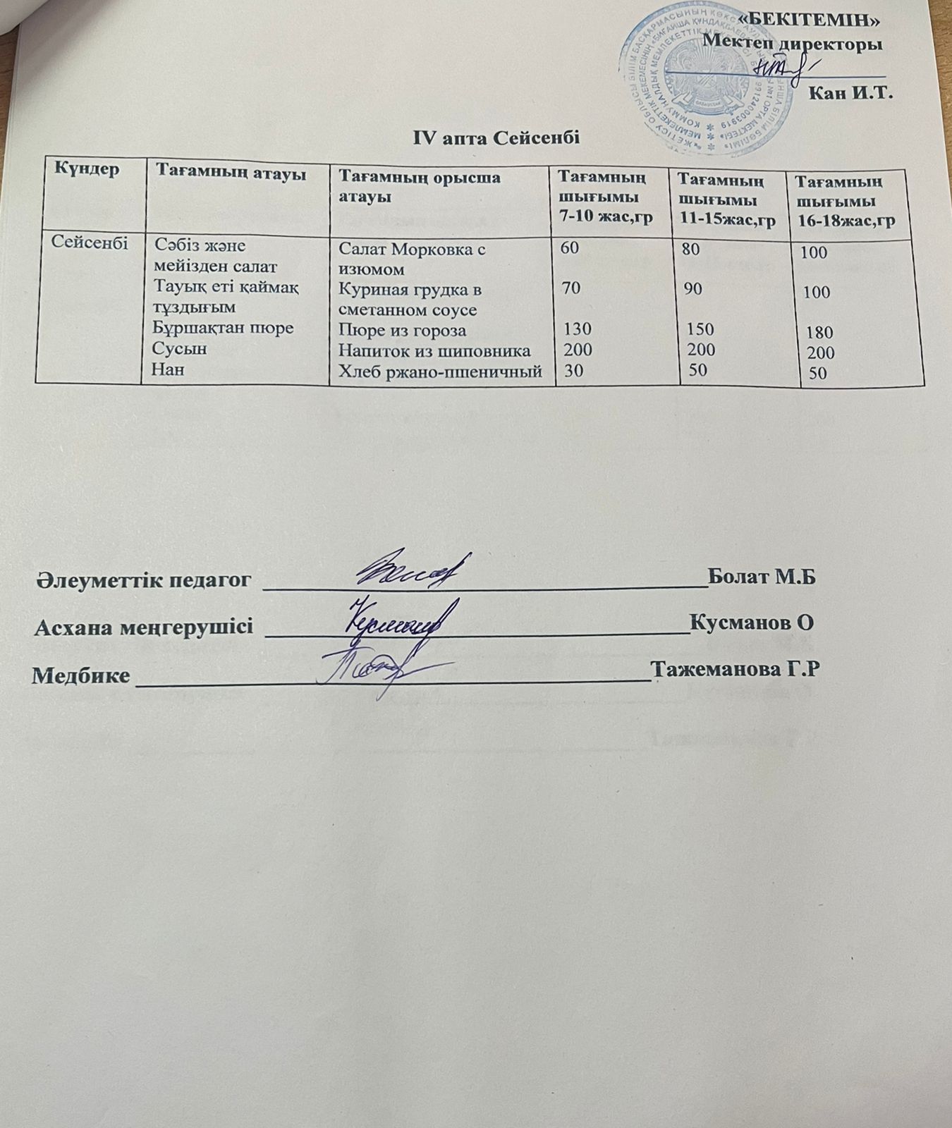 АС МӘЗІРІ 23.09
